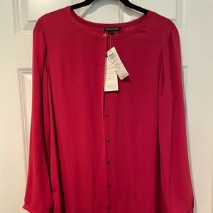 Eileen Fisher Mandarin Collar long tunic - size s